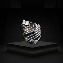 Load image into Gallery viewer, Taxco Sterling Silver Modernist Ring - Style 2 - UrbanroseNYC