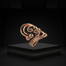Load image into Gallery viewer, Copper Wire Ring - Style 5 UrbanroseNYC