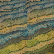 Load image into Gallery viewer, Portuguese Cork Wallet, - Green Waves UrbanroseNYC