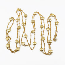 Load image into Gallery viewer, Long Vermeil Wraparound Necklace UrbanroseNYC