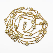 Load image into Gallery viewer, Long Vermeil Wraparound Necklace UrbanroseNYC