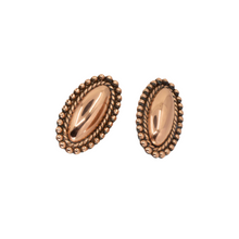 Load image into Gallery viewer, Solid Copper Navette Earrings - UrbanroseNYC
