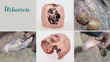 Load and play video in Gallery viewer, Crumpled Molten Copper Cuff Bracelet
