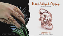 Load and play video in Gallery viewer, Copper Wire Ring - Style 1
