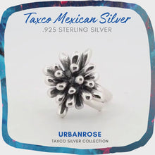 Load and play video in Gallery viewer, Taxco Sterling Silver Modernist Ring - Style 6
