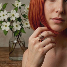 Load and play video in Gallery viewer, Tennessee Dogwood Solid Copper Ring
