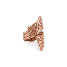 Load image into Gallery viewer, Solid Copper Wrap Ring - Scroll Design - UrbanroseNYC
