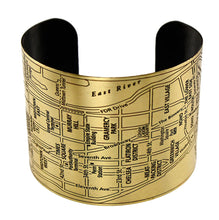 Load image into Gallery viewer, NYC Etched Cuff - Natural - UrbanroseNYC
