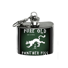 Load image into Gallery viewer, Altered Art Flask - Panther Piss - 2 oz - UrbanroseNYC
