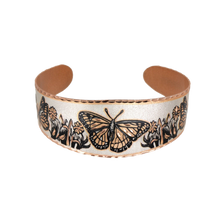 Load image into Gallery viewer, Copper Art Bracelet - Butterfly - UrbanroseNYC
