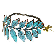 Load image into Gallery viewer, Fern Leaf Bracelet - Patina - UrbanroseNYC
