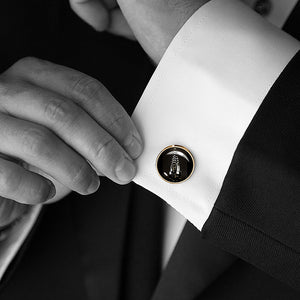 Altered Art Cufflinks - Chrysler Building - Altered Art Cufflinks - Chrysler Building - UrbanroseNYC