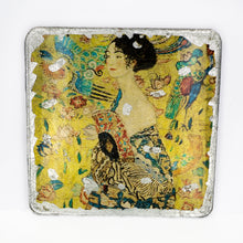 Load image into Gallery viewer, Gilded Coaster - Gustav Klimt Collection UrbanroseNYC
