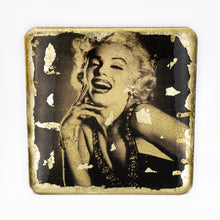 Load image into Gallery viewer, Gilded Coaster - Marilyn Monroe UrbanroseNYC
