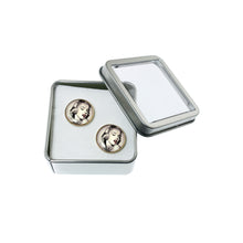 Load image into Gallery viewer, Altered Art Cufflinks - Marilyn Monroe Glamour - Altered Art Cufflinks - Marilyn Monroe Glamour - UrbanroseNYC
