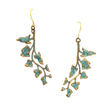 Load image into Gallery viewer, Patina Vine Earrings - Patina Vine Earrings - UrbanroseNYC
