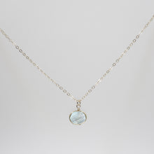 Load image into Gallery viewer, Minimalist Gemstone Pendant - Rainbow Moonstone - Minimalist Gemstone Pendant - Rainbow Moonstone - UrbanroseNYC
