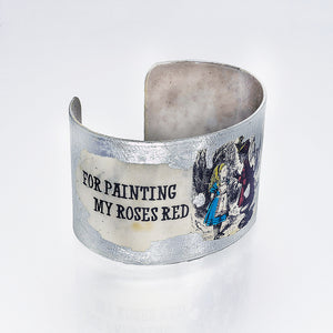 Gilded Cuff Bracelet - You'll Lose Your Head UrbanroseNYC