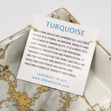 Load image into Gallery viewer, Minimalist Gemstone Pendant - Turquoise - Minimalist Gemstone Pendant - Turquoise - UrbanroseNYC
