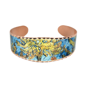 Copper Art Bracelet - Van Gogh Mulberry Tree