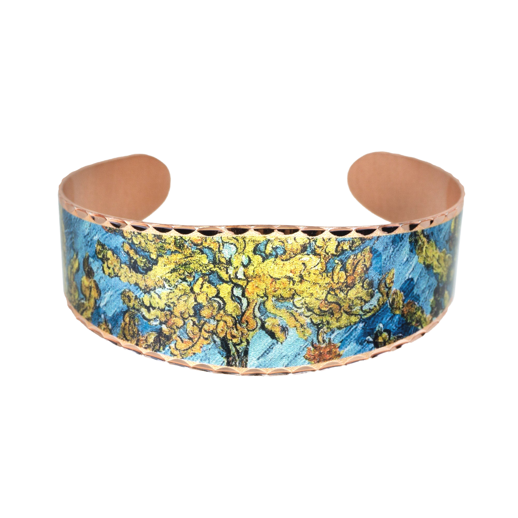 Copper Art Bracelet - Van Gogh Mulberry Tree