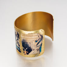 Load image into Gallery viewer, Gilded Cuff Bracelet - Alice in Wonderland UrbanroseNYC
