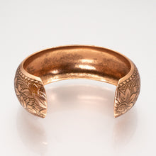 Load image into Gallery viewer, Solid Copper Domed Cuff - Daisy Design UrbanroseNYC

