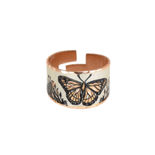 Load image into Gallery viewer, Copper Art Ring - Butterfly - UrbanroseNYC
