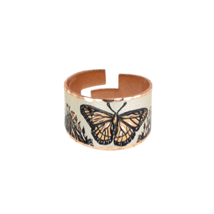 Copper Art Ring - Butterfly - UrbanroseNYC