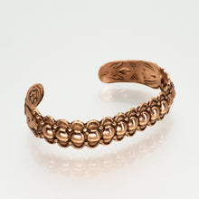 Load image into Gallery viewer, Solid Copper Beaded Cuff - UrbanroseNYC
