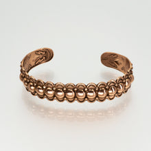 Load image into Gallery viewer, Solid Copper Beaded Cuff - UrbanroseNYC
