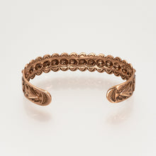 Load image into Gallery viewer, Solid Copper Beaded Cuff - UrbanroseNYC

