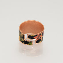 Load image into Gallery viewer, Copper Art Ring - Frida Kahlo Collage
