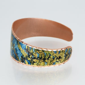 Copper Art Bracelet - Van Gogh Mulberry Tree