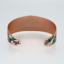 Load image into Gallery viewer, Copper Art Cuff - Van Gogh Blossoming Almond Branch
