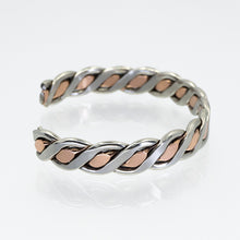 Load image into Gallery viewer, Men&#39;s &amp; Women&#39;s Heavy Twisted Wire Copper-Nickel Bracelet - UrbanroseNYC
