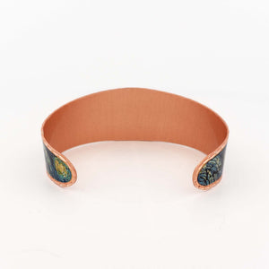 Copper Art Bracelet - Van Gogh Starry Night - UrbanroseNYC