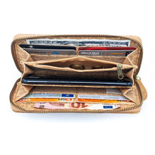Load image into Gallery viewer, Portuguese Cork Wallet - Frida Kahlo open view UrbanroseNYC
