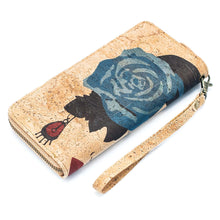 Load image into Gallery viewer, Portuguese Cork Wallet - Frida Kahlo UrbanroseNYC
