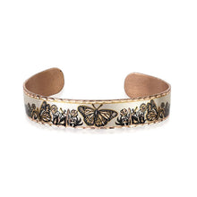 Load image into Gallery viewer, Copper Art Bracelet - Butterfly - UrbanroseNYC
