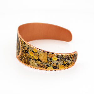 Copper Art Bracelet - Gustav Klimt Adele Bloch Bauer