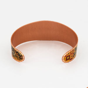 Copper Art Bracelet - Gustav Klimt Adele Bloch Bauer