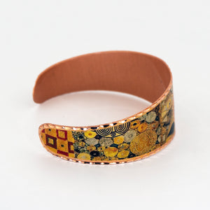 Copper Art Bracelet - Gustav Klimt Adele Bloch Bauer