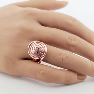 Copper Wire Ring - Style 8 UrbanroseNYC