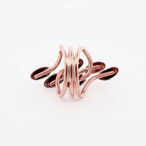 Copper Wire Ring - Style 7 UrbanroseNYC