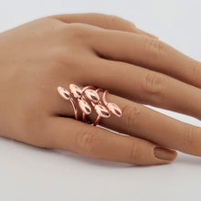 Load image into Gallery viewer, Copper Wire Ring - Style 7 UrbanroseNYC

