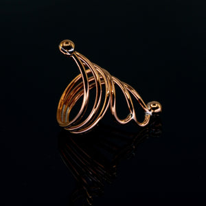 Copper Wire Ring - Style 2 UrbanroseNYC