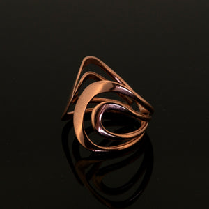 Copper Wire Ring - Style 4 UrbanroseNYC