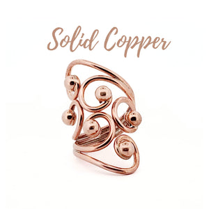 Copper Wire Ring - Style 1 UrbanroseNYC