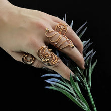 Load image into Gallery viewer, Copper Wire Ring - Style 1 UrbanroseNYC
